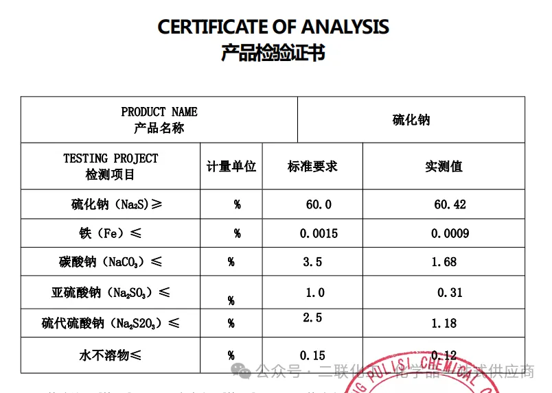 High-Quality Sodium Sulfide: All You Need from China Shaanxi United Chemical sulfide Na2S chemical industry ore flotation metal smelting dye manufacturing water treatment photography pulp production sodium supplier reagents export high-quality No. 2picture High-Quality Sodium Sulfide: All You Need from China Shaanxi United Chemical sulfide Na2S chemical industry ore flotation metal smelting dye manufacturing water treatment photography pulp production sodium supplier reagents export high-quality No. 2picture