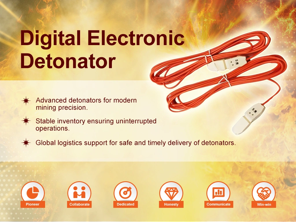 Digital Electronic Chip Detonator | Precision Blasting for Mining, Construction & Infrastructure