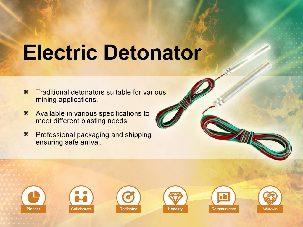 Industry Electric Detonator - Advanced Blasting Solutions for Mining and Construction