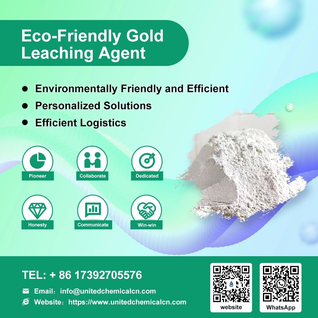 Eco-Friendly Gold Leaching Agent - Safe & Sustainable Extraction gold mining reagent sustainable extraction sodium cyanide alternative recovery solution green CIP process CIL leaching agent for ore processing tailings treatment No. 1picture Eco-Friendly Gold Leaching Agent - Safe & Sustainable Extraction gold mining reagent sustainable extraction sodium cyanide alternative recovery solution green CIP process CIL leaching agent for ore processing tailings treatment No. 1picture
