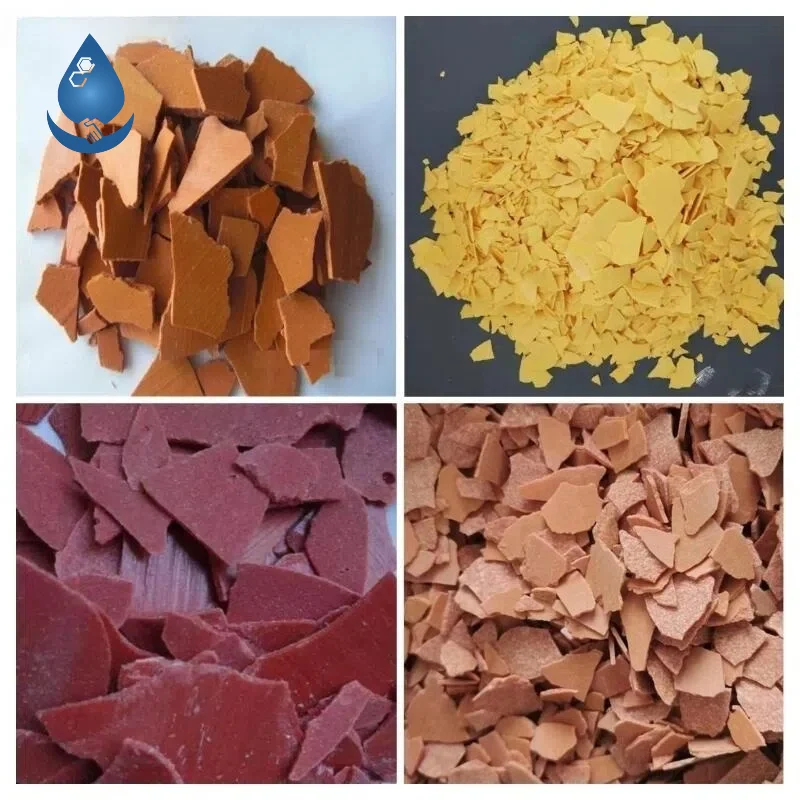 Sodium Sulfide Industry Grade 60% 30ppm/150ppm Yellow/ Red Flakes Na2s