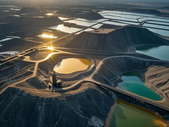 Russian Gold Mine Leaching and Processing Cases Mayskoye primary ore refractory oxidized CIL plant preg - roasting effect flotation cyanide tank leaching Waste Heap percolation cyanidation low fineness minerals granulating waste heaps Shaanxi United Chemical sodium technical support No. 1picture