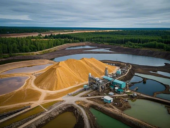 Russian Gold Mine Leaching and Processing Cases Mayskoye primary ore refractory oxidized CIL plant preg - roasting effect flotation cyanide tank leaching Waste Heap percolation cyanidation low fineness minerals granulating waste heaps Shaanxi United Chemical sodium technical support No. 2picture