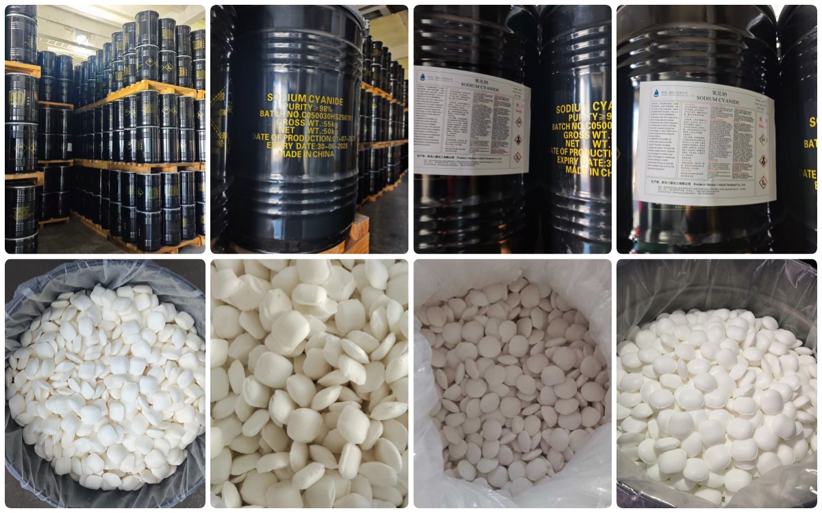 AuCyan™ Premium Sodium Cyanide (NaCN) - 98.3% High-Purity Mining Reagent 143-33-9 for Gold NaCN Leaching Reagents Heap Chemicals CIL CIP United Chemical AuCyan leaching of gold VAT Supplier purity reagents No. 1picture