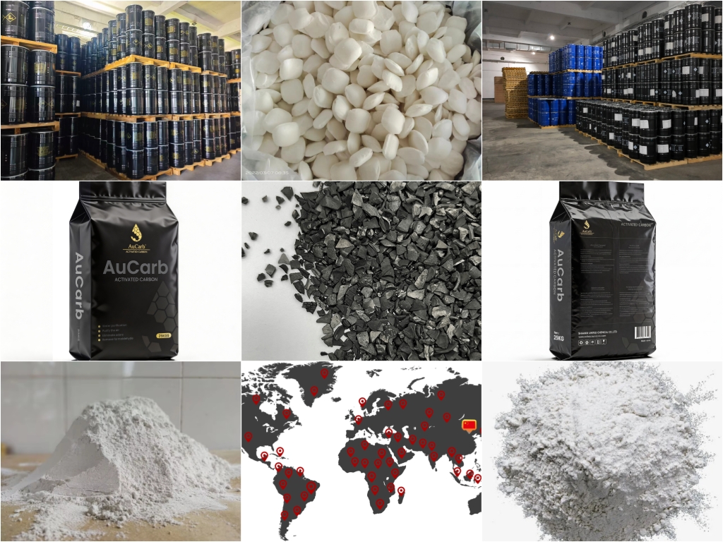 United Chemical: 98.3% NaCN, High-Hardness Activated Carbon & Eco-Friendly Leaching Reagent