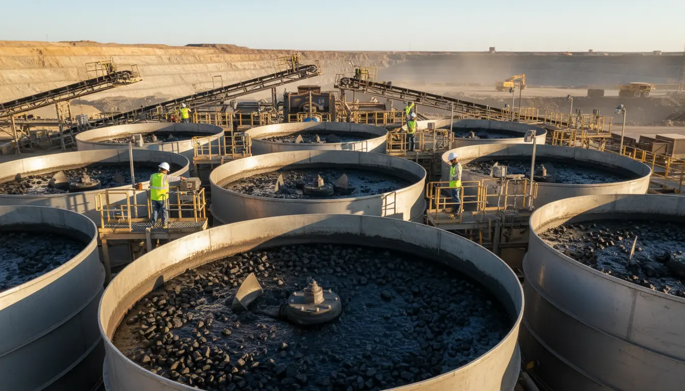 Optimizing Gold Recovery: The Role of Coconut Shell Activated Carbon in CIP, CIL, and CIC Processes gold recovery activated carbon coconut shell CIP CIL processes AuCyan™ AuCarb™ AC50 AC60 mining chemicals leaching adsorption high K-value attrition resistance United Chemical No. 2picture